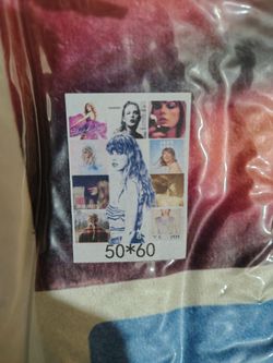 NEW Taylor Swift Fleece Throw Blanket 