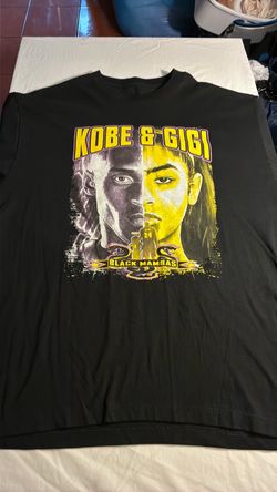 Kobe & Gigi Black Mambas Graphic T-Shirt size XL