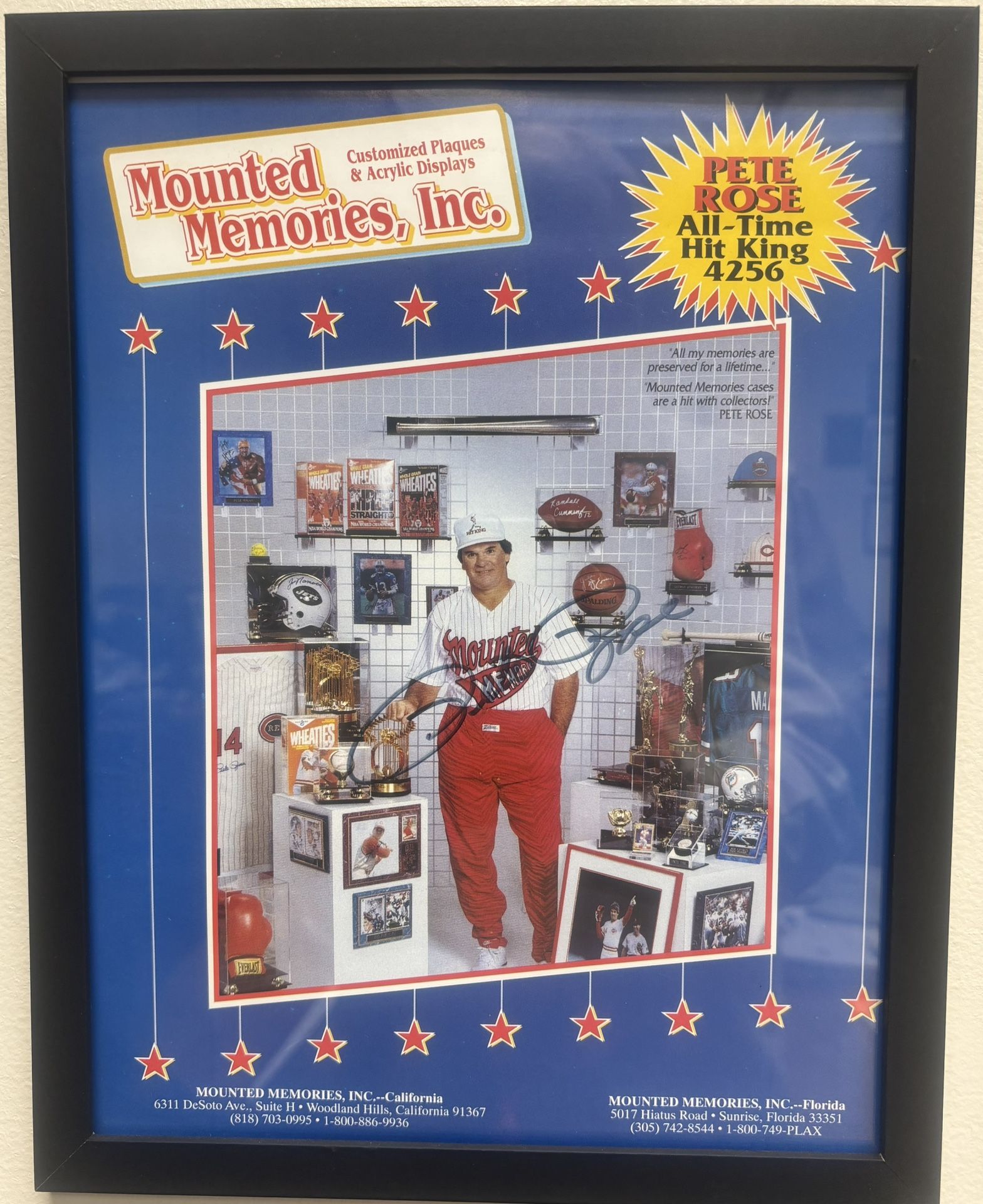 Pete Rose Autograph