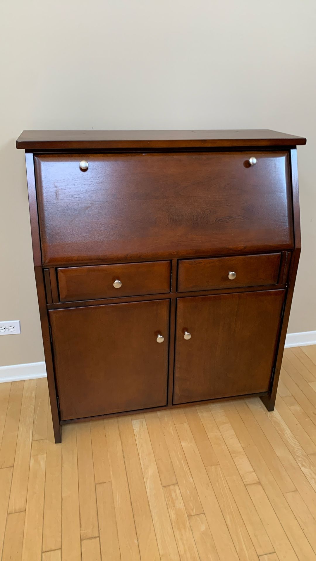 Fold Out Desk And Cabinet