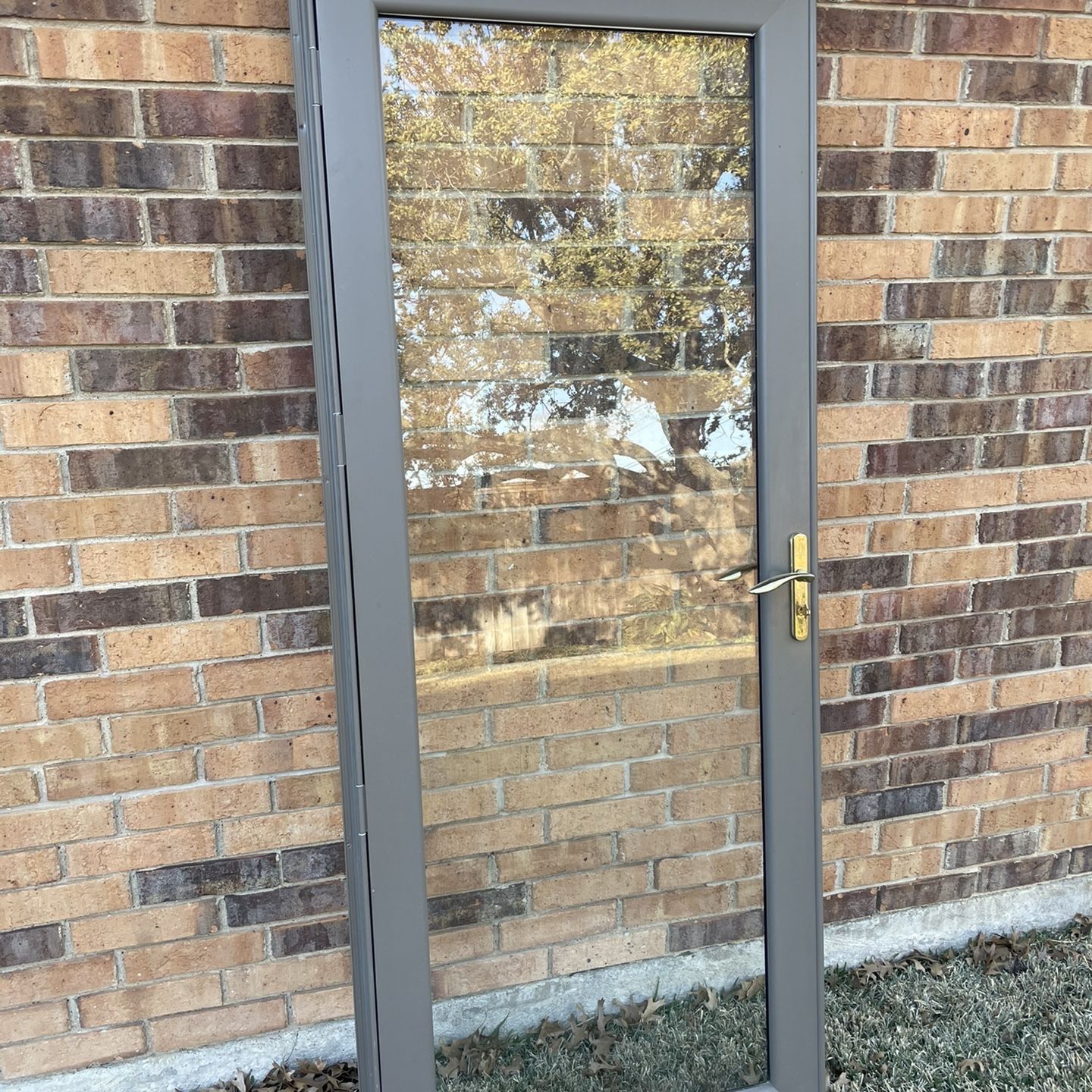 32” x 80” Andersen 4000 Series Storm Door With Laminated Safety Glass