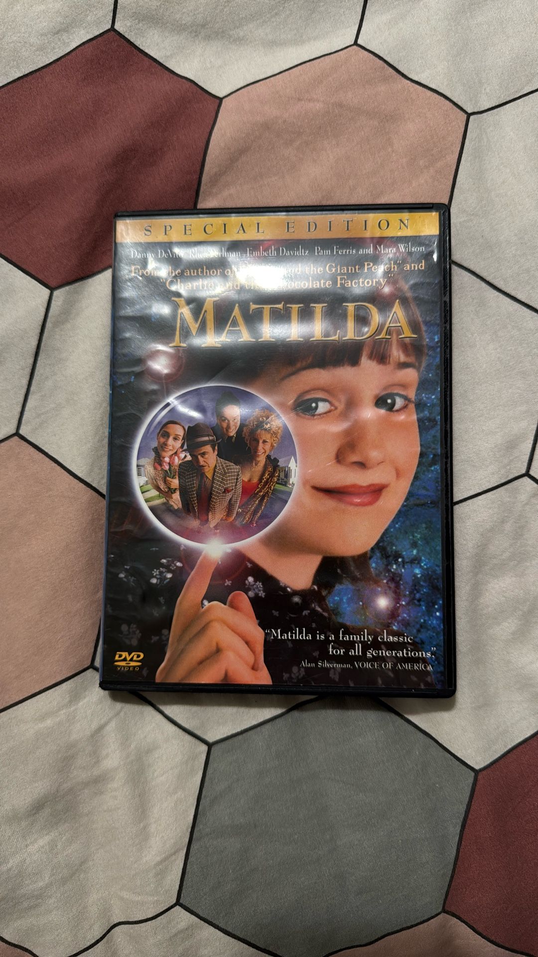 Matilda movie DVD