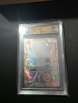 Bandai Fusion World Ultra Limit Son Goku Super Alt Art SCR FB04-129 Beckett 10