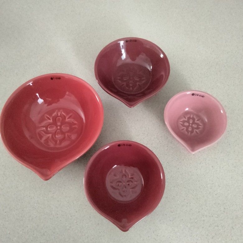 Ceramic Measuring Cups By Chantal