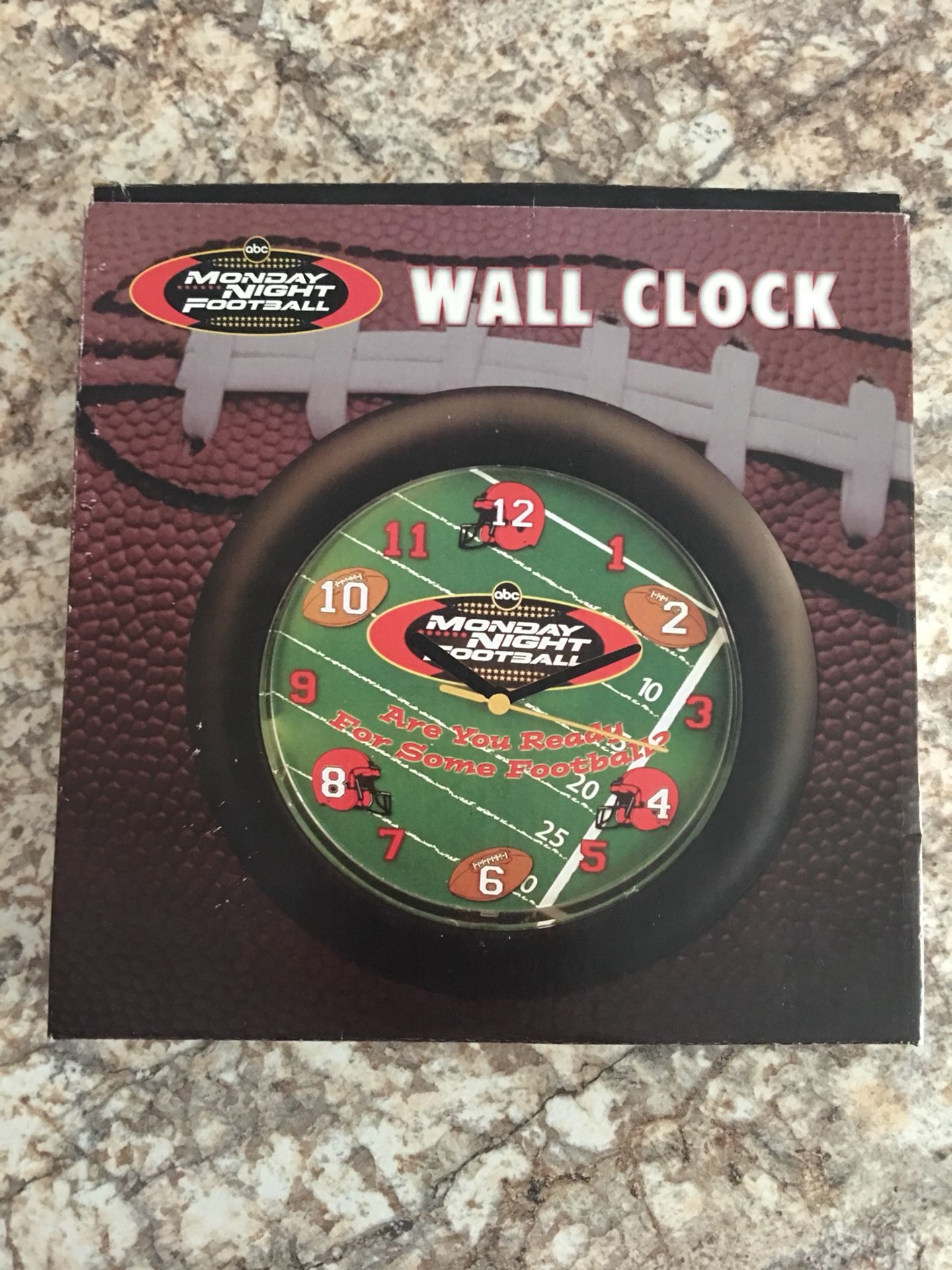 abc Monday Night Football Wall Clock