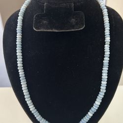 Blue Opal Necklace 