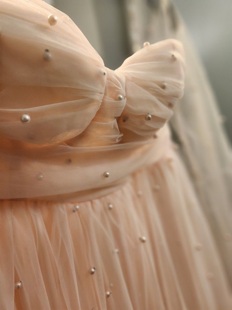 Prom Dress/ Wedding /  Light Pink/ Medium 