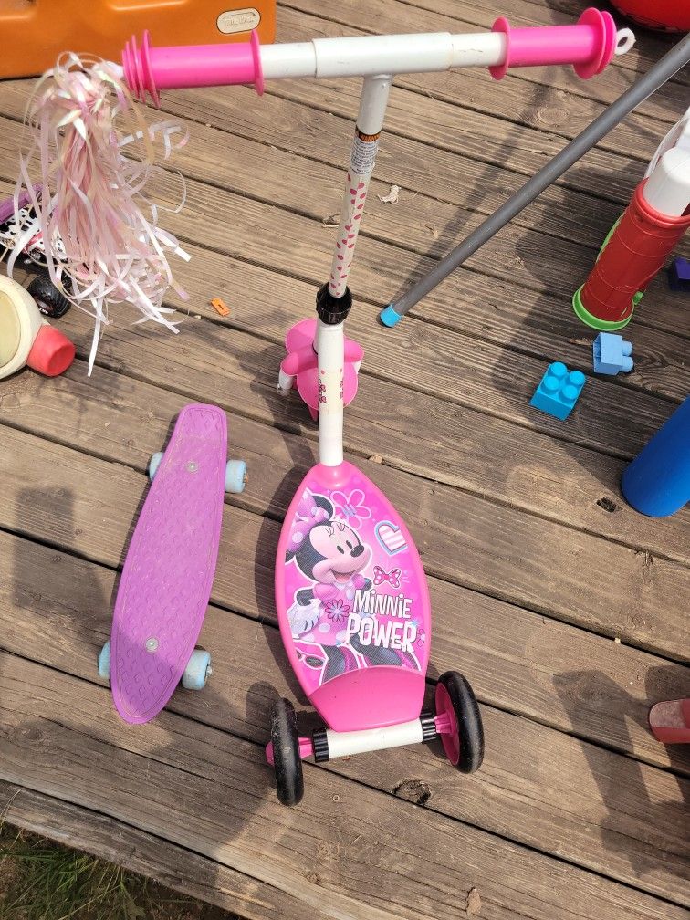 Skateboard And Scooter