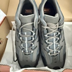 WORX Red Wing 5007 Men’s Size 8.5 M Work Shoes Aluminum Toe EH Slip Resistant