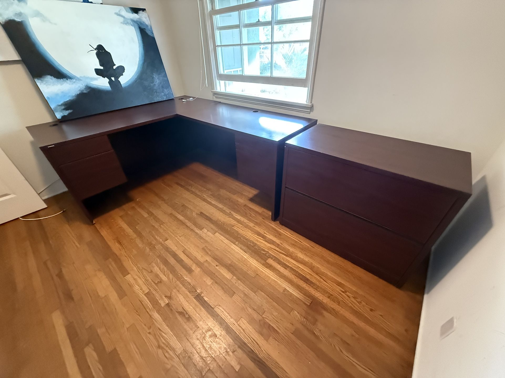 HON L Shaped Desk