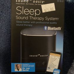Sound Oasis Of Sleep Sound Therapy System Bluetooth 
