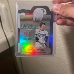Shohei Ohtani Card