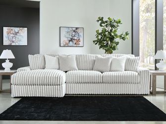 Corduroy 2-Piece Sectional Sofa