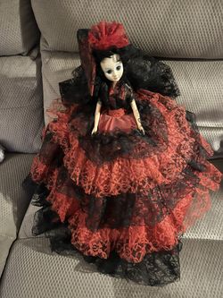 Spanish Doll 22” Tall