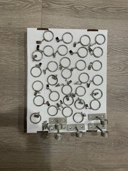 West Elm  Curtain Rings | 7 rings for $15 (31 available)