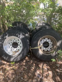 445/50 R 22.5 Michelin Tires & Rims