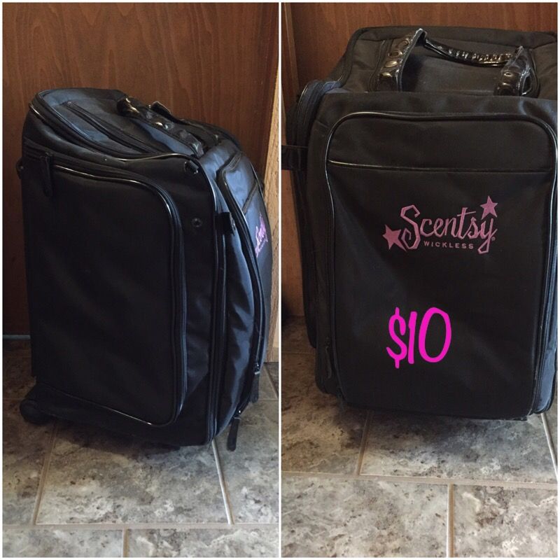 Scentsy rolling storage tote