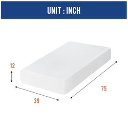 Like-New Twin Mattress (FDW from Amazon)