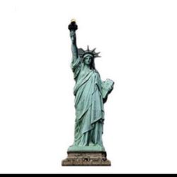 aahs!! Engraving Statue of Liberty Cardboard Stand up 6 Feet Retail $46.95 Brand