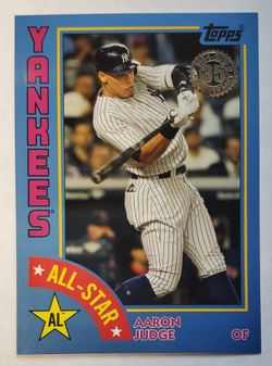 Aaron Judge 2019 Topps Series 2 1984 All Star Blue Insert New York Yankees MLB