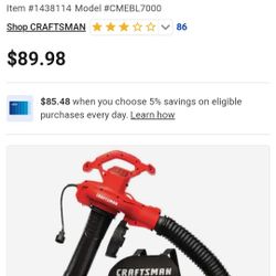 Craftsman Electric Blower/vac