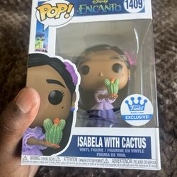 Funko Pop! Disney Encanto - Isabela With Cactus #1409 Funko Shop Exclusive (Damaged Box)