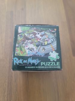 Rick and Morty 300-Piece Jigsaw Puzzle