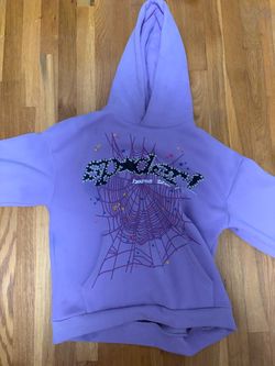Purple Sp5der hoodie