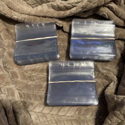 Horizontal ID badge resealable zip 25 pack 