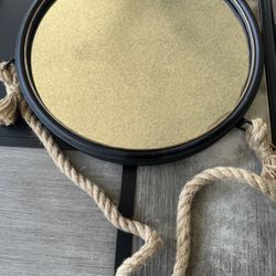 Handsome Cleveland Roped Mirror 