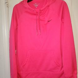 Pink Nike Womens size M pullover Hoodie