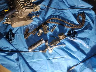 Motor to make a motorbike all the parts
