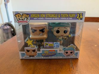 Sdcc 2025 Jorgen von strangle & tooth fairy Funko pop exclusive