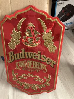 Budweiser Sign 