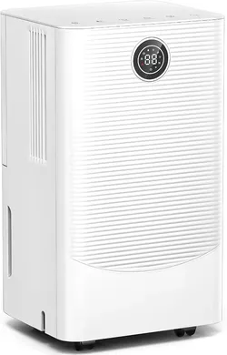 Electactic Max 24Pints Dehumidifier for Bedroom up to 1200 Sq.Ft. 38dB Ultra Quiet with Auto Shut Off