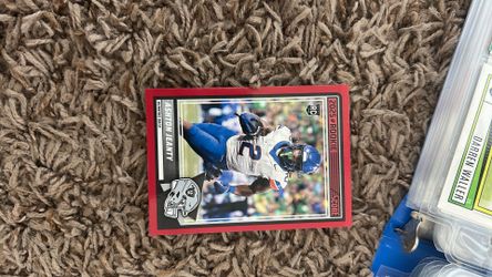 ASHTON JEANTY 2025 Panini Score Rookies Red #14 Las Vegas Raiders 009372