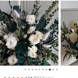 Dried Bridal Flowers $150