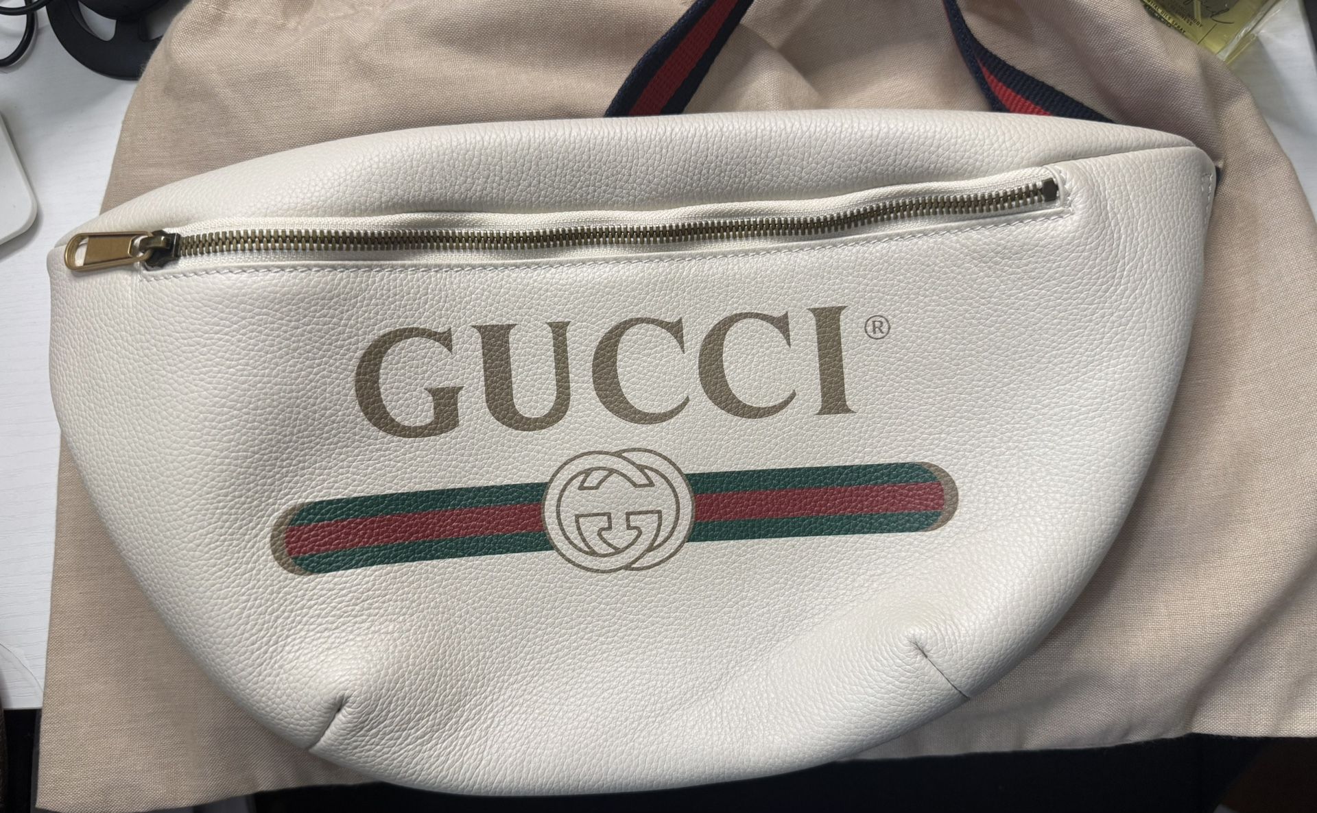White Gucci Bag