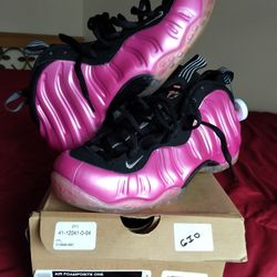 Nike Air Foamposite One 'Pearlized Pink' 2012 Release Year 