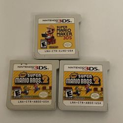 Nintendo 3DS Mario Games 