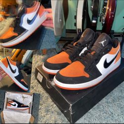 2020 Jordan 1 Low Shattered Backboard–Size 11