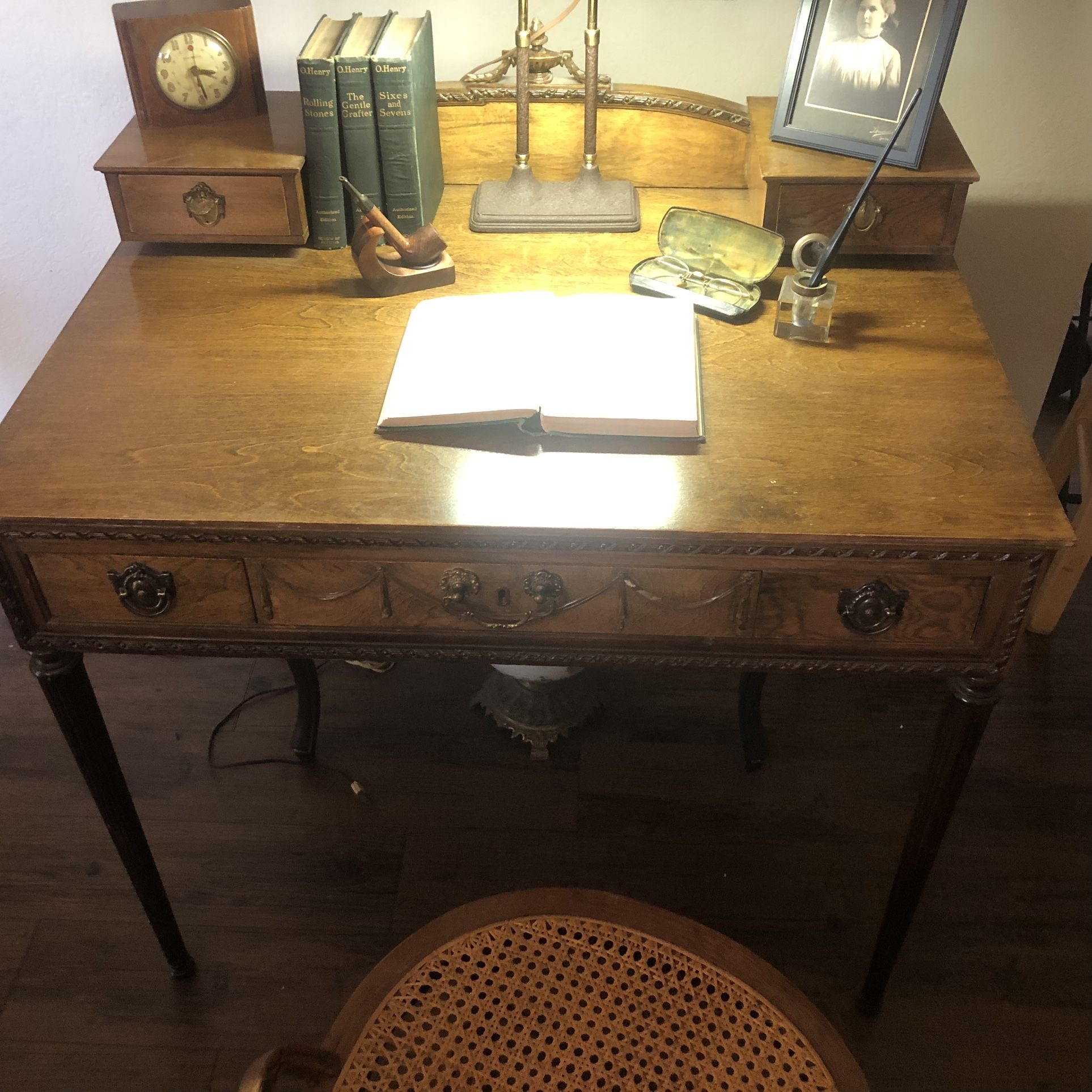 Antique Office Desk (wood)