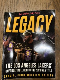 Los Angeles Lakers Legacy Book