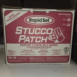 Rapid Set Stucco Patch $10 Selling As Is