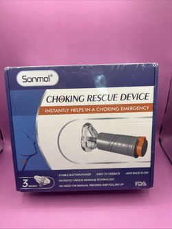 Sonmol Automatic Choking Rescue Device for Kids and Adults with 3 Masks