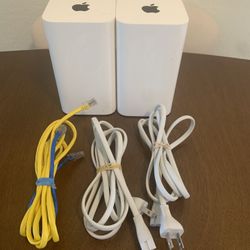 2 Apple AirPort Extreme Base Station Wireless Router 6th Generation A1521