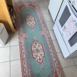 Hand woven runner 2’3” x 8’