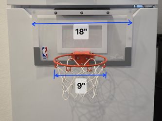 Mini Over-The-Door Basketball Hoop_Spalding NBA