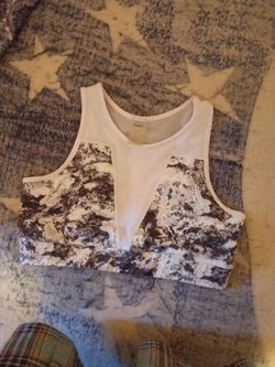 LA society cropped bralette