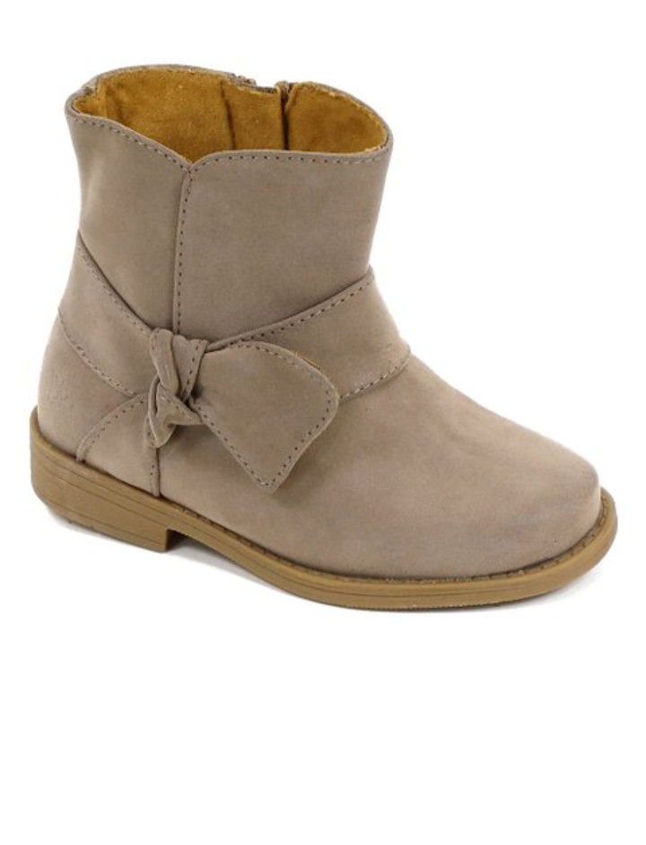 Rachel Shoes Taupe Lil Harlow Boot. BRAND NEW